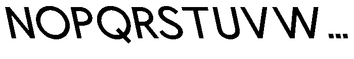Nacht Grotesk Medium Reverse Font UPPERCASE