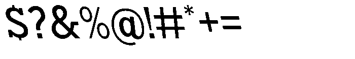 Nacht Grotesk Medium Semi Condensed Reverse Font OTHER CHARS