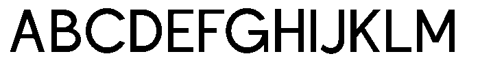 Nacht Grotesk Medium Semi Condensed Font UPPERCASE