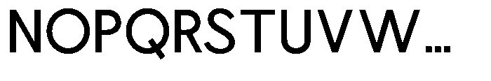 Nacht Grotesk Medium Semi Condensed Font UPPERCASE