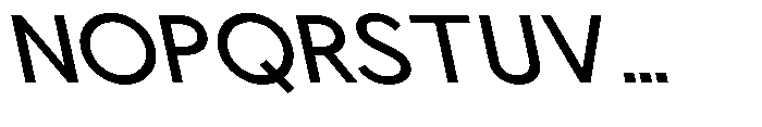 Nacht Grotesk Medium Semi Expanded Reverse Font UPPERCASE