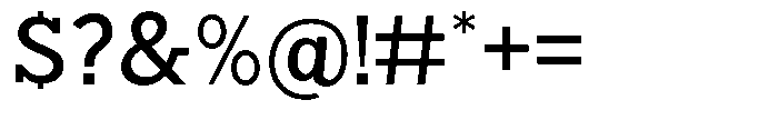 Nacht Grotesk Medium Semi Expanded Font OTHER CHARS