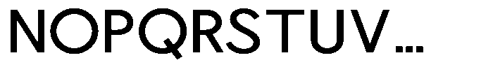 Nacht Grotesk Medium Semi Expanded Font UPPERCASE