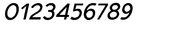 Nacht Grotesk Medium Slanted Font OTHER CHARS