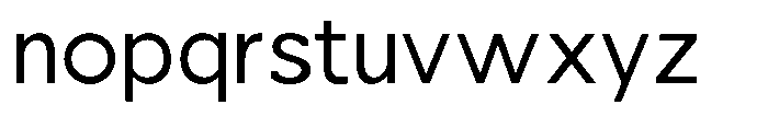 Nacht Grotesk Regular Font LOWERCASE