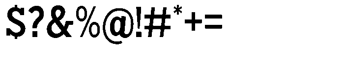 Nacht Grotesk Semi Bold Condensed Font OTHER CHARS