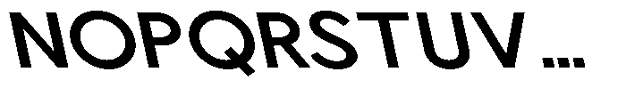 Nacht Grotesk Semi Bold Expanded Reverse Font UPPERCASE