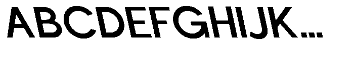 Nacht Grotesk Semi Bold Reverse Font UPPERCASE