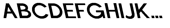 Nacht Grotesk Semi Bold Semi Expanded Reverse Font UPPERCASE