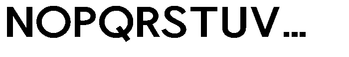 Nacht Grotesk Semi Bold Semi Expanded Font UPPERCASE