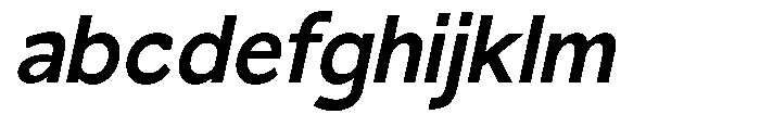 Nacht Grotesk Semi Bold Slanted FONT