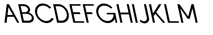 Nacht Grotesk Semi Condensed Reverse Font UPPERCASE