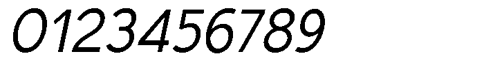 Nacht Grotesk Semi Condensed Slanted Font OTHER CHARS