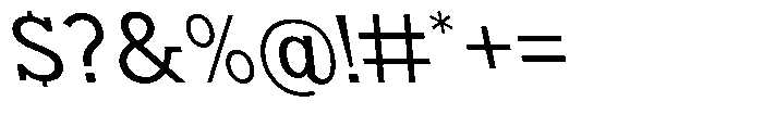 Nacht Grotesk Semi Expanded Reverse Font OTHER CHARS