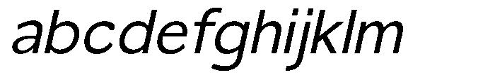 Nacht Grotesk Semi Expanded Slanted FONT