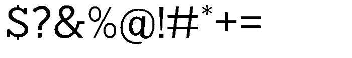 Nacht Grotesk Semi Expanded Font OTHER CHARS