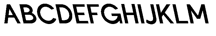 Nacht Grotesk SmBd SmCn Reverse Font UPPERCASE