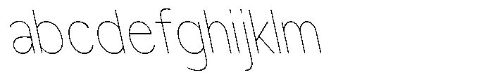 Nacht Grotesk Thin Condensed Reverse FONT
