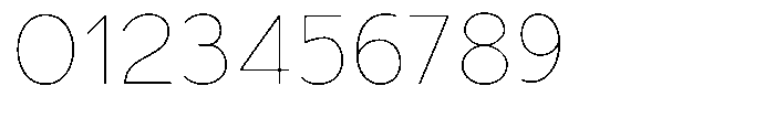 Nacht Grotesk Thin Expanded Font OTHER CHARS