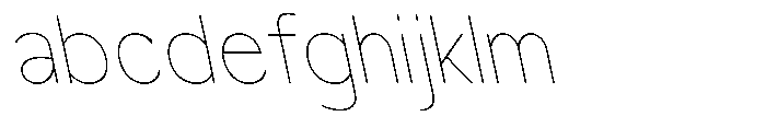 Nacht Grotesk Thin Reverse FONT