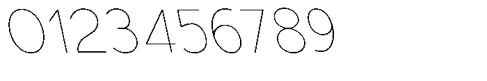 Nacht Grotesk Thin Semi Expanded Reverse Font OTHER CHARS