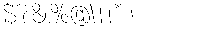 Nacht Grotesk Thin Semi Expanded Reverse Font OTHER CHARS