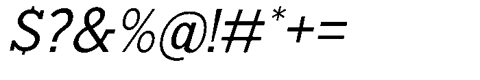Nacht Grotesk Var Thin Font OTHER CHARS