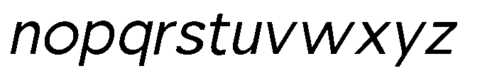 Nacht Grotesk Var Thin Font LOWERCASE