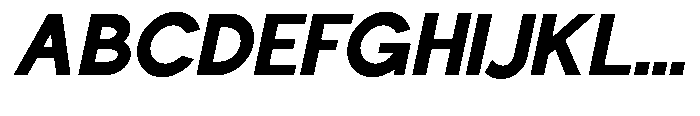 Nacht Grotesk XBd SmCn Sla Font UPPERCASE