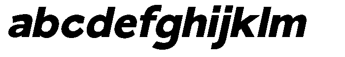 Nacht Grotesk XBd SmEx Sla FONT