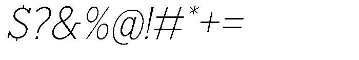Nacht Grotesk XLt SmCn Sla Font OTHER CHARS