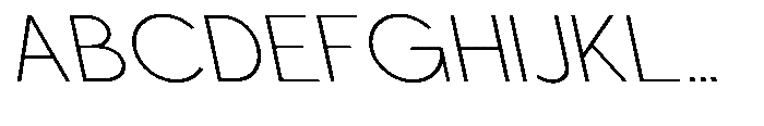 Nacht Grotesk XLt SmEx Reverse Font UPPERCASE