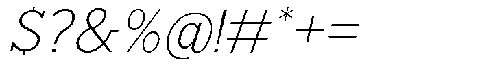 Nacht Grotesk XLt SmEx Sla Font OTHER CHARS