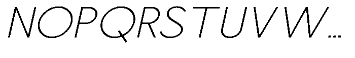 Nacht Grotesk XLt SmEx Sla Font UPPERCASE