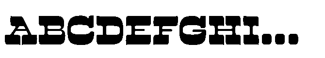 Nackresa Slab FONT
