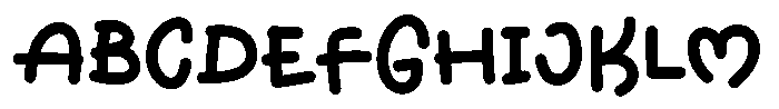 Nadiatou Font UPPERCASE