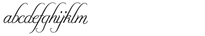 Nadine Script Normal Font LOWERCASE