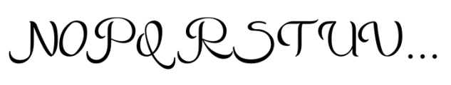 Nadishaq Font UPPERCASE