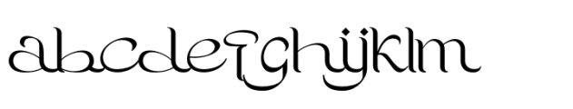 Nadishaq Font LOWERCASE