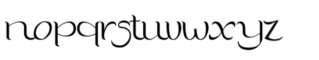 Nadishaq Font LOWERCASE