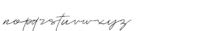 Nadzia Font LOWERCASE