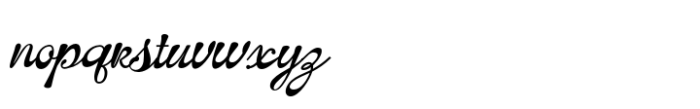 Naeville Font LOWERCASE