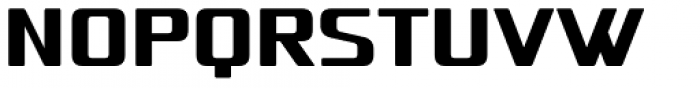 Naftera Display Solid Font LOWERCASE