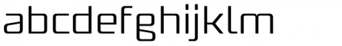 Naftera Regular Font LOWERCASE