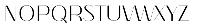 Nagato Regular Font UPPERCASE