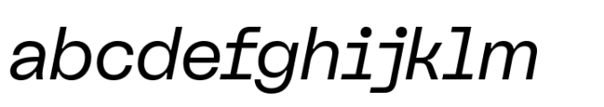 Nagel Oblique Font LOWERCASE
