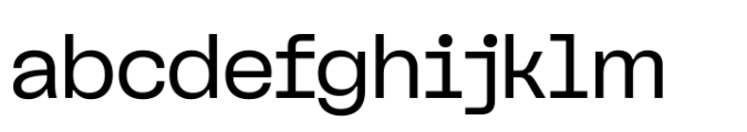Nagel Variable Font LOWERCASE