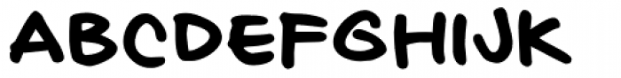 Naghead Font LOWERCASE