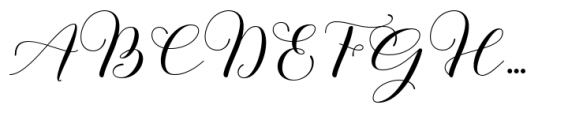 Nagitsya Regular Font UPPERCASE