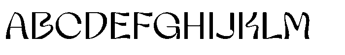 Nagoku Regular Font UPPERCASE